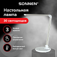 Настольная лампа-светильник SONNEN PH-3609, подставка, LED, 9 Вт, металлический корпус, серый, 236688 - 11