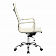 Кресло офисное BRABIX "Energy EX-509", экокожа, хром, бежевое, 531166 - 3