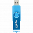 Флеш-диск 16 GB SMARTBUY Twist USB 2.0, синий, SB016GB2TWB - 2
