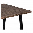 Стол на металлокаркасе BRABIX "LOFT CD-006", 1200х500х730 мм, 2 полки, цвет морёный дуб, 641224 - 7