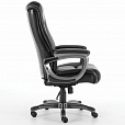 Кресло офисное BRABIX PREMIUM "Solid HD-005", НАГРУЗКА до 180 кг, рециклированная кожа, черное, 531941 - 3