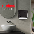 Диспенсер для полотенец LAIMA PROFESSIONAL ORIGINAL (Система H2), Z-сложения, черный, ABS-пластик, 605760 - 14