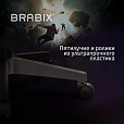 Кресло компьютерное BRABIX "Striker GM-121", синхромеханизм, 2 подушки, экокожа/велюр, черное, 532962 - 21