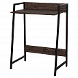 Стол на металлокаркасе BRABIX "LOFT CD-003", 640х420х840 мм, цвет морёный дуб, 641215 - 4