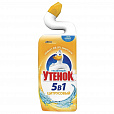 Средство для уборки туалета 500 мл, ТУАЛЕТНЫЙ УТЕНОК "Цитрусовый" - 4