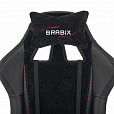 Кресло компьютерное BRABIX "Striker GM-121", синхромеханизм, 2 подушки, экокожа/велюр, черное, 532962 - 11