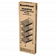 Этажерка (тележка) BOOMHOUSE (БУМХАУС) RC-004 4 яруса, на колесах, В84хШ42,5хГ25,5 см, металл, белая, 701458 - 4