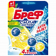 Освежитель WC (для туалета) твердый 50 г БРЕФ Сила-Актив "Лимонная свежесть", 25289, 2312463 - 1