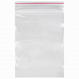 Пакеты с замком ZIP LOCK "зиплок", комплект 100 шт., 70х100 мм, ПВД, толщина 35 микрон, BRAUBERG, 606208 - 3