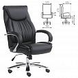 Кресло офисное BRABIX PREMIUM "Advance EX-575", хром, экокожа, черное, 531825 - 2