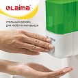Дозатор для жидкого мыла LAIMA, НАЛИВНОЙ, 0,5 л, белый, ABS-пластик, 601792 - 14