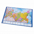 Коврик-подкладка настольный для письма (590х380 мм), с картой России, BRAUBERG, 236776 - 4