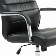 Кресло офисное BRABIX "Stark EX-547", экокожа, хром, черное, 531948 - 10