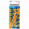 Батарейка таблетка SONNEN A76 (G13, LR44) алкалин 1,5 В - 1