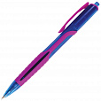 Ручка шариковая масляная автоматическая BRAUBERG "Phantom color", СИНЯЯ, узел 0,7 мм, линия письма 0,35 мм, 142938 - 5