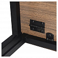 Стол на металлокаркасе BRABIX "LOFT CD-001", 800х440х740 мм, складной, цвет морёный дуб, 641209 - 11
