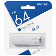 Флеш-диск 64 GB SMARTBUY Clue, USB 2.0, белый, SB64GBCLU-W - 2