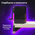 Точилка механическая BRAUBERG "BLACK JACK", крепление к столу, металлический механизм, цвет чёрный, 222516 - 18