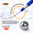 Ручки шариковые с грипом BIC "Round Stic Exact", НАБОР 6+2 шт., СИНИЕ, линия письма 0,28 мм, блистер, 932862 - 6