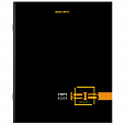 Тетрадь А5, 96 л., BRAUBERG, скоба, клетка, глянцевая ламинация, "Dark", 404428 - 5