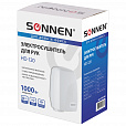 Сушилка для рук SONNEN HD-120, 1000 Вт, пластиковый корпус, белая, 604190 - 4