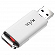 Флеш-диск 128 GB NETAC U185, USB 2.0, белый, NT03U185N-128G-20WH - 3