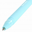 Ручка шариковая BRAUBERG SOFT TOUCH STICK "PASTEL" СИНЯЯ, мягкое покрытие, корпус ассорти, узел 0,7 мм, 143698 - 7