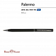 Ручка шариковая BRUNO VISCONTI "Palermo", черный металлический корпус, 0,7 мм, синяя, 20-0250/01 - 2