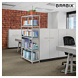 Стеллаж металлический BRABIX "MS Plus-200/40-5", 2000х1000х400 мм, 5 полок, регулируемые опоры, 291109, S241BR164502 - 9