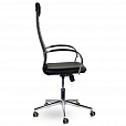 Кресло офисное BRABIX "Pilot EX-610 CH" premium, хром, кожзам, черное, 532418 - 3
