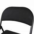 Стул складной BRABIX "Golf Plus CF-003 КОМФОРТ", чёрный каркас, чёрная ткань, 532889 - 12