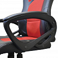Кресло компьютерное BRABIX "Rider EX-544", экокожа черная/ткань красная, 531583 - 5