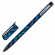Ручка шариковая BRAUBERG SOFT TOUCH STICK "WHALE", СИНЯЯ, мягкое покрытие, узел 0,7 мм, 143709 - 2