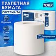 Бумага туалетная TORK PREMIUM, спайка 8 рулонов по 23 метра (Система T4) 2-слойная, белая, 120320 - 3
