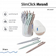 Ручка шариковая автоматическая BRUNO VISCONTI "Slim Click. Morandi", СИНЯЯ, ассорти, 0,4 мм, 20-0507 - 5