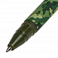 Ручка шариковая BRAUBERG SOFT TOUCH STICK "KHAKI", СИНЯЯ, мягкое покрытие, узел 0,7 мм, 143703 - 3