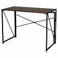 Стол на металлокаркасе BRABIX "LOFT CD-002", 1000х500х750 мм, складной, цвет морёный дуб, 641212 - 4