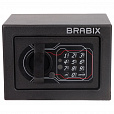 Сейф мебельный BRABIX "SF-140EL", 140х195х140 мм, электронный замок, черный, 291141, S103BR210214 - 4