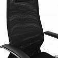 Кресло BRABIX PREMIUM "Ultimate EX-800" хром, плотная двойная сетка Х2, черное, 532911 - 11