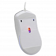 Мышь проводная DEFENDER Arga GM-049, 1200/1800/2400/3600 dpi, 5 кнопок+1 колесо-кнопка, белый, 52048 - 5