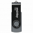 Флеш-диск 8 GB SMARTBUY Twist USB 2.0, черный, SB008GB2TWK - 1