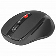 Мышь беспроводная DEFENDER Ultra MM-315, USB, 5 кнопок + 1 колесо-кнопка, оптическая, черная, 52315 - 2