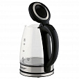 Чайник SCARLETT SC-EK27G88, 1,8 л, 1800 Вт, закрытый нагревательный элемент, стекло, черный - 5
