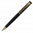 Ручка подарочная шариковая BRAUBERG "Perfect Black", корпус черный, узел 1 мм, линия письма 0,7 мм, синяя, 141416 - 2