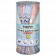 Ручка шариковая с принтом FUNSTER STICK "CUTE ANIMALS", СИНЯЯ, SOFT TOUCH покрытие, узел 0,7 мм, линия письма 0,35 мм, 144387 - 3