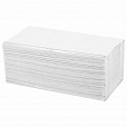 Полотенца бумажные 250 шт., VITA ЭКОНОМ (H3) 1-слой, серые, КОМПЛЕКТ 20 пачек, 22х23 см, V-сложение, NV-250N1 - 4