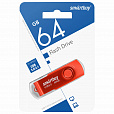 Флеш-диск 64 GB SMARTBUY Twist USB 3.0, красный, SB064GB3TWR - 3