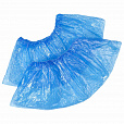 Бахилы двойные с двойной резинкой КОМПЛЕКТ 100 штук (50 пар) ПРОЧНЫЕ, 40х14 см, 32 мкм, 3,9 г, ELEGREEN - 2