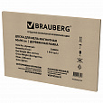 Доска для мела магнитная 60х90 см, черная, деревянная рамка, BRAUBERG "Wood", 238804 - 9