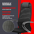 Кресло BRABIX PREMIUM "Ultimate EX-800" хром, плотная двойная сетка Х2, черное, 532911 - 19